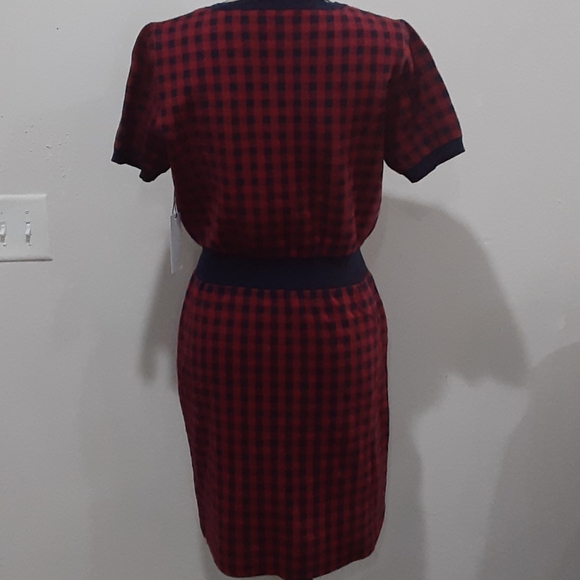 Modcloth red & blue gingham dress - Picture 12 of 16